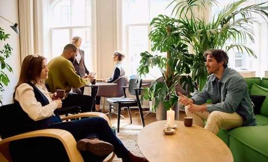 Coin détente et chaleureux
